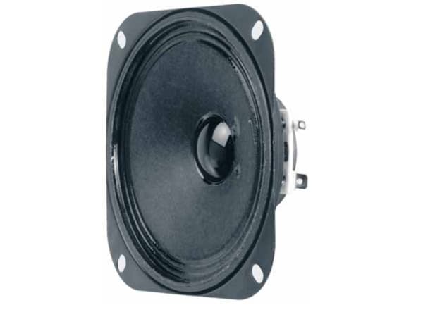 Visaton VS-R10S/4, 20 W, 30 W, 4 O, 100 - 13000 hz, Svart, 102 mm