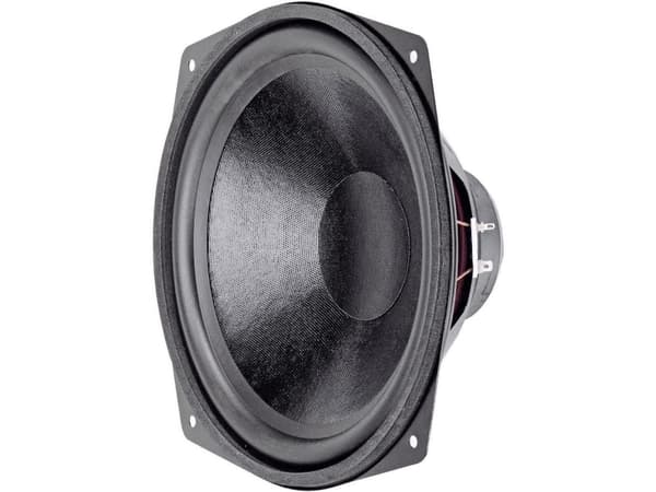Visaton VS-WS25E/8, 1.0 kanaler, 80 W, fu – 6000 Hz, 8 O, Svart