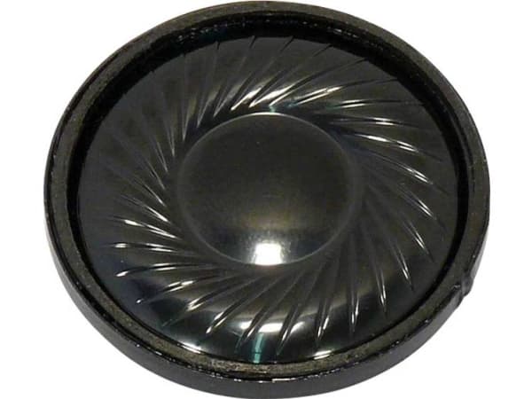 Visaton K 34 WP, 1 W, Pyöreä, 2 W, 8 O, 320 - 20000 Hz, Musta
