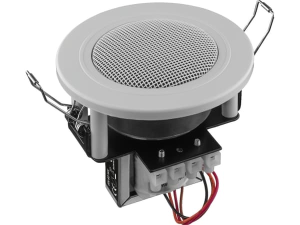 Monacor EDL-82/WS, Kattoon kiinnitettävä, Metalli, 0 - 40 °C, 6 W, 200 - 20000 Hz, 86 dB