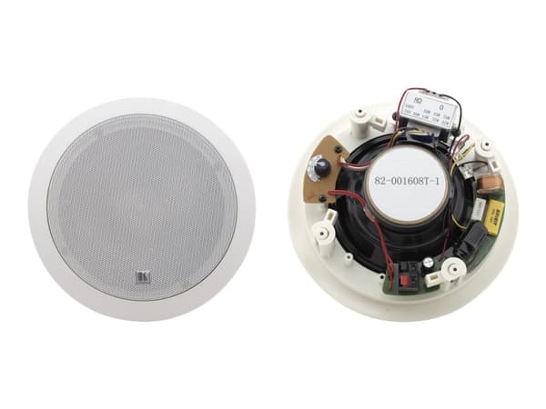 Kramer Galil 6-CO - Högtalare - 30 Watt - 2-vägs - koaxial - vit (grillfärg - vit)