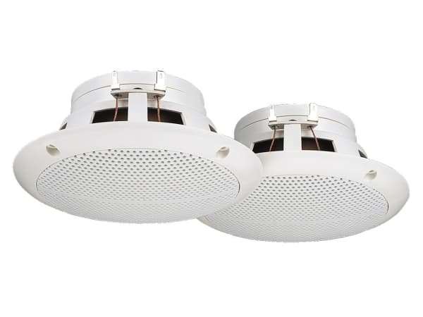 Monacor SPE-230/WS, 2.0 kanavaa, Langallinen, 25 W, 100 - 20000 Hz, 8 O, Valkoinen