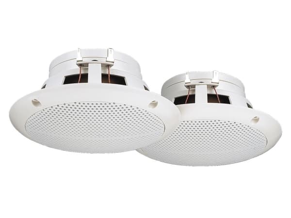 Monacor SPE-230/WS, 2.0 kanavaa, Langallinen, 25 W, 100 - 20000 Hz, 8 O, Valkoinen