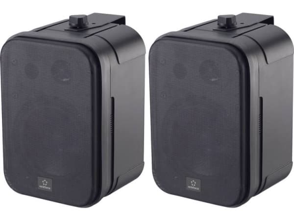 Renkforce Control 250 Utomhushögtalare 30 W IP54 Svart 1 par