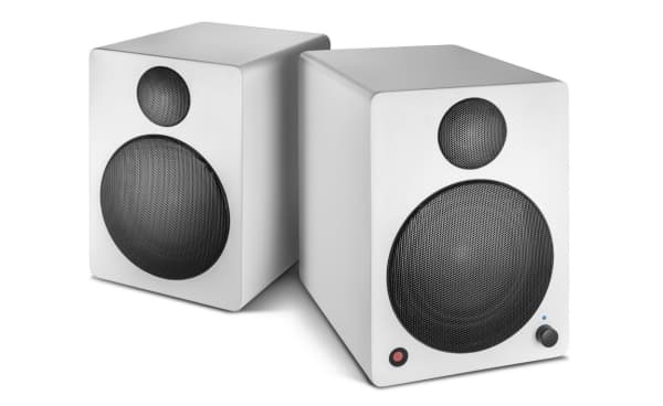 Wavemaster Cube Neo - Högtalare - bokhylla - trådlös - Bluetooth - 50 Watt (Total) - 2-vägs - vit
