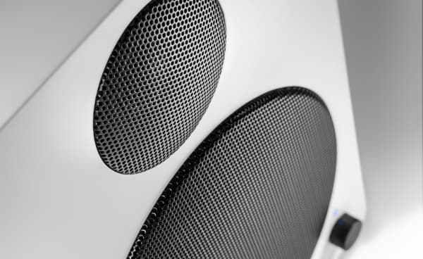 Wavemaster Cube Neo - Högtalare - bokhylla - trådlös - Bluetooth - 50 Watt (Total) - 2-vägs - vit