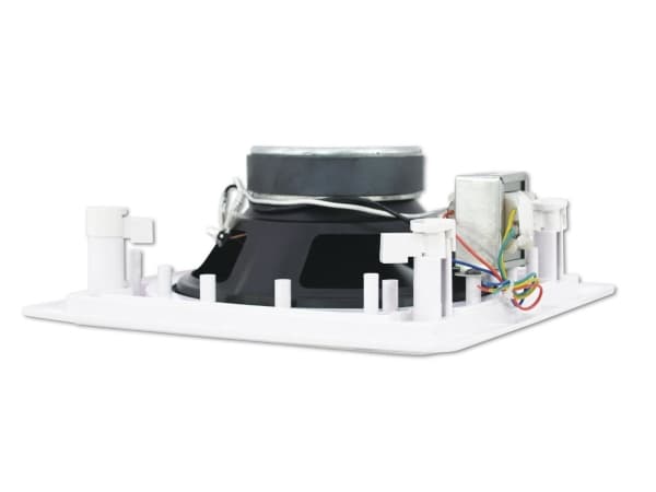 Omnitronic 80710355, 2-veis, Koblet med ledninger (ikke trådløs), 40 W, 50 - 18000 Hz, Hvit