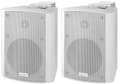 Miniatyrbild 2 av 2: Monacor MKA-50SET/WS, 2-vägs, 2.0 kanaler, Kabel, 40 W, 60 - 20000 hz, Vit