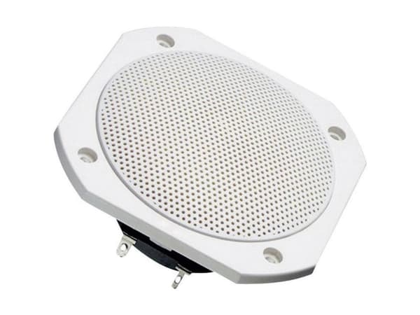 Visaton VS-FRS10WP/4W, 25 W, 50 W, 4 O, 90 - 19000 hz, Vit, 115 mm