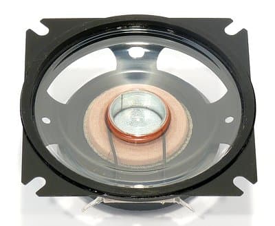 Visaton VS-SL87WPM/4, 20 W, 200 - 5000 Hz, 4 O, Sort, Sølv