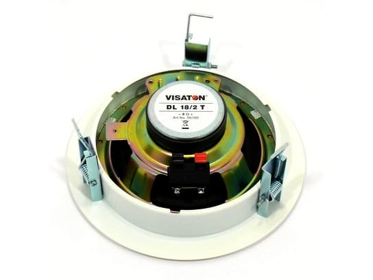 Visaton DL 18/2 T, Kokoäänialueen kaiutin, 50 W, Pyöreä, 70 W, 8 O, 50 - 20000 Hz