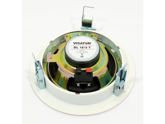 Visaton DL 18/2 T, Kokoäänialueen kaiutin, 50 W, Pyöreä, 70 W, 8 O, 50 - 20000 Hz