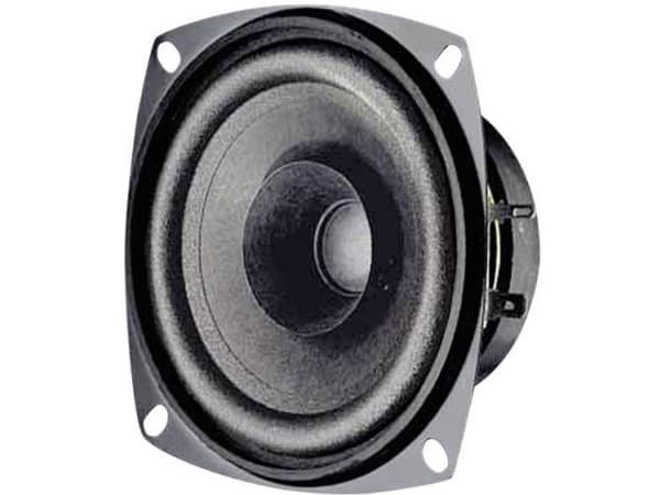 Visaton FR 10, Koblet med ledninger (ikke trådløs), 30 W, 80 - 20000 Hz, 4 O, Sort