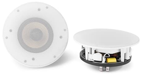 Power Dynamics WCS65 Aktiv takhögtalare setr Wifi och BT 6,5", vit