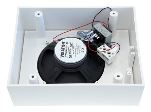 Visaton WL 16 EV, Koblet med ledninger (ikke trådløs), 60 W, 150 - 20000 Hz, Hvit