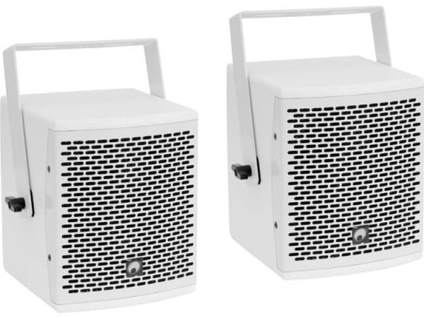 Omnitronic MOLLY-6, Full rekkevidde, Koblet med ledninger (ikke trådløs), 130 W, 150 - 20000 Hz, 8 O, Hvit