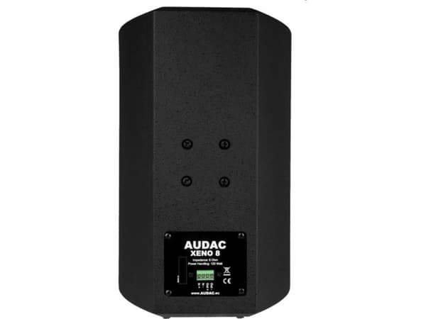 AUDAC XENO8, 2-suuntainen, 1.0 kanavaa, Langallinen, 120 W, 50 - 20000 Hz, Musta