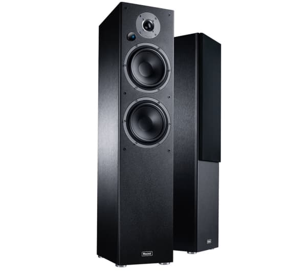 Magnat Monitor Reference 5A - Högtalare - trådlös - Bluetooth - 2,5-vägs - mattsvart, svart med struktur