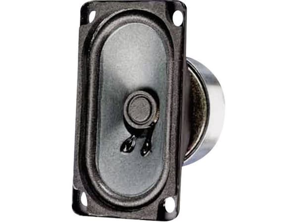Visaton SC 5.9 ND, TV-/monitorikaiuttimet, 3 W, 4 W, 4 O, 150 - 17000 Hz, Musta