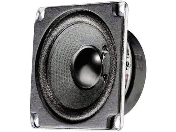 Visaton FRWS 5, Full rekkevidde, 4 W, Rektangulær, 10 W, 8 O, 150 - 20000 Hz