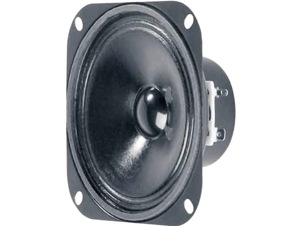 Visaton VS-R10SC/8, 1.0 kanaler, 20 W, 100 – 13000 Hz, 8 O, Sort