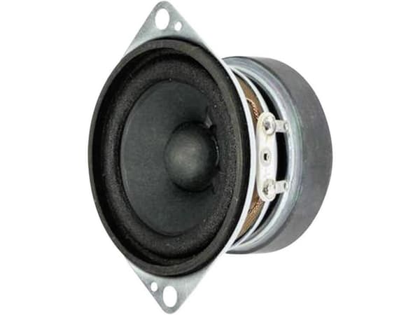 Visaton VS-FRS5/8, Sort, 5 W, 8 W, 8 ohm (O), 150 - 20000 Hz, 68 mm