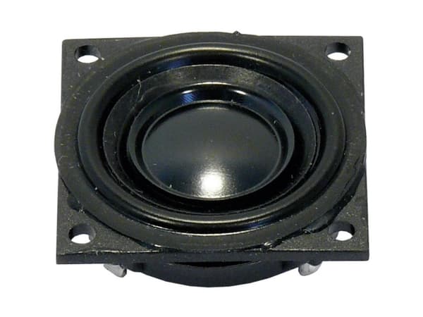Visaton K 23 SQ, Full rekkevidde, 0,5 W, Rektangulær, 1 W, 8 O, 30 - 19000 Hz