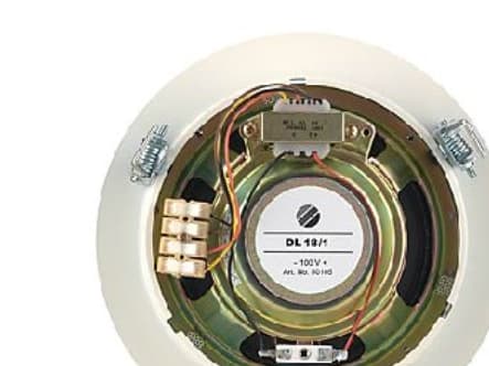 Visaton VS-DL18/1, 1.0 kanavaa, Langallinen, 6 W, 70 - 20000 Hz, Valkoinen