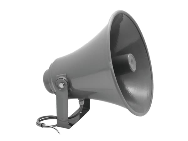 Omnitronic 80710958, Koblet med ledninger (ikke trådløs), 30 W, 300 - 8000 Hz, 8 O, Grå