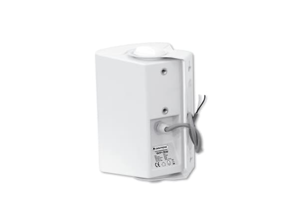 Omnitronic 80710507, 2-veis, Koblet med ledninger (ikke trådløs), 15 W, 100 - 20000 Hz, Hvit