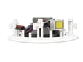 Pikkukuva 4 / 4: Omnitronic 80710230 Kaiutin Full Range Valkoinen langallinen 10 W (80710230)