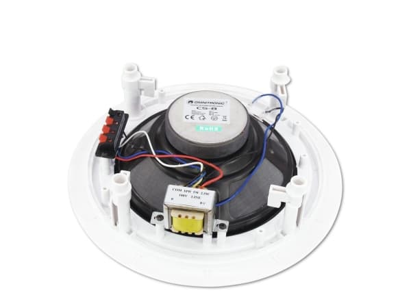 Omnitronic 80710230 Kaiutin Full Range Valkoinen langallinen 10 W (80710230)