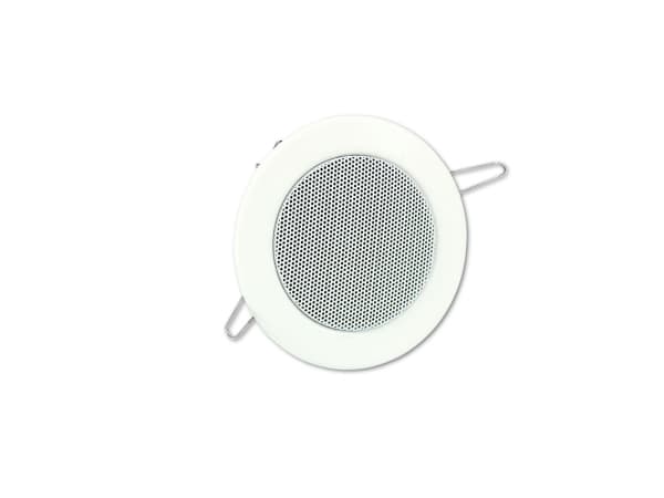 Omnitronic 80710202, 2-vägs, 2.0 kanaler, Kabel, 6 W, 120 - 20000 hz, Vit