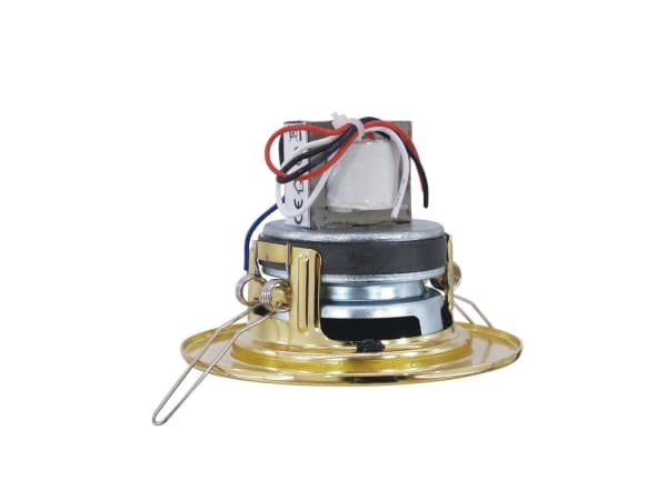 Omnitronic 80710203 høyttaler 2-veis gullkablet 6 W (80710203)