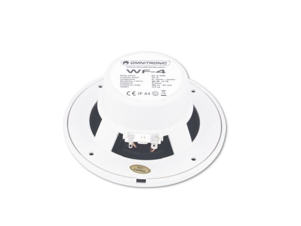 Omnitronic 80710863 høyttaler 2-veis hvit kablet 20 W (80710863)