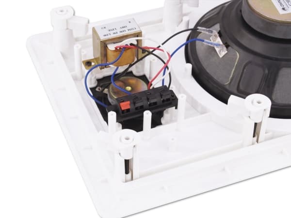 Omnitronic 80710340, 2-vägs, Kabel, 5 W, 100 - 15000 hz, Vit