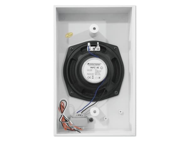 Omnitronic 80710504, Koko alue, Langallinen, 6 W, 150 - 15000 Hz, Valkoinen
