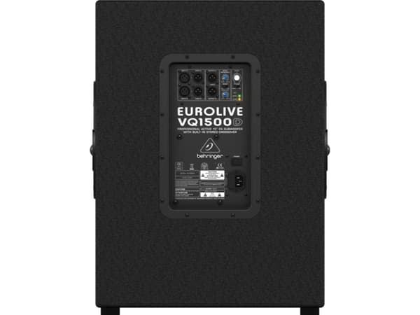 Behringer Eurolive VQ1500D, 500 W, musta, teho