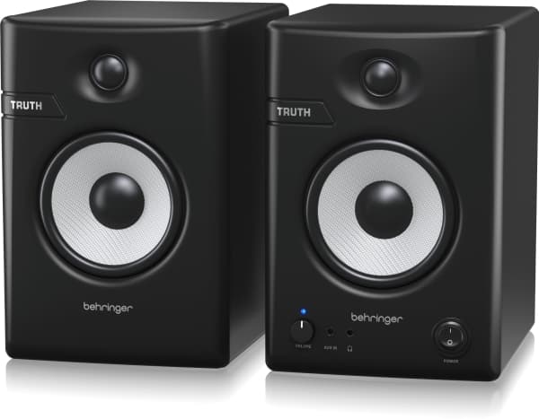 Behringer Truth 4.5 BT, 2-vägs, 2.0 kanaler, Kabel & Trådlös, 32 W, 24020 - 24800 hz, Svart