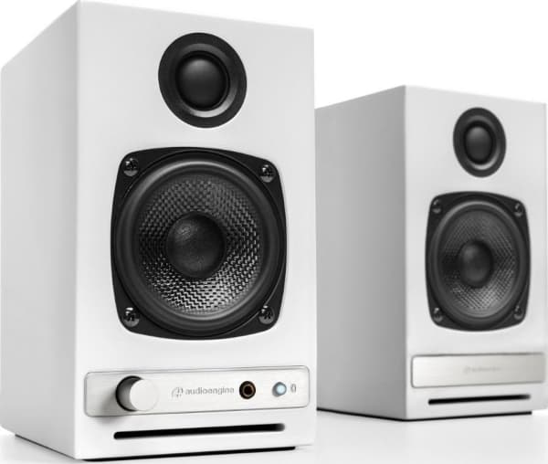 Audioengine HD3, 2.0 kanaler, Kabel & Trådlös, 15 W, 65 - 22000 hz, Vit