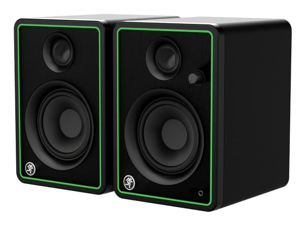 Mackie CR4-X, 2-vägs, 2.0 kanaler, trådbunden, 50 W, 70 - 20 000 Hz, svart, grön