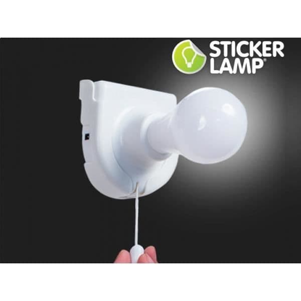 Den batteridrivna glödlampan deco LED-ljusdekal