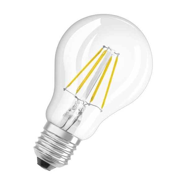 LED-lampa - OSRAM - E27 - 6500 K - 4,50 W - Ersättning 40 W Glödlampa