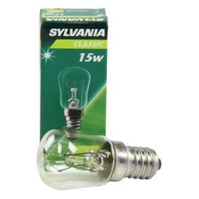 Glödlampa 15w 240v e14 transparent sylvania