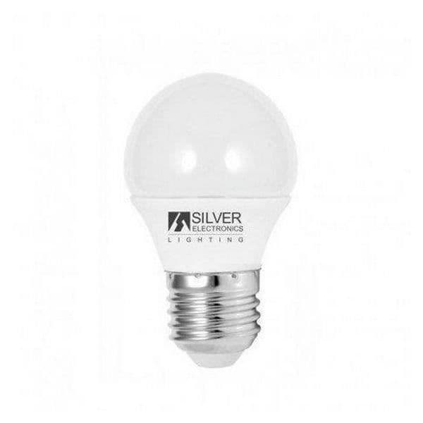 Sfärisk ECO LED-lampa med energiklassning A+ E27 5W Vitt ljus Välj ditt alternativ - 6000K