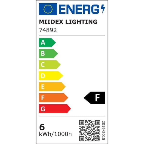 Ampull LED - VISION-EL - E14 - Neutral vit - 6W - 510 lm