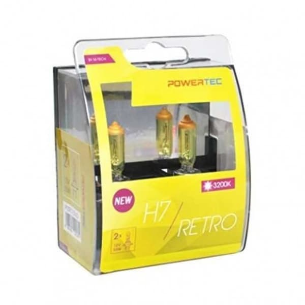 M-Tech PTZRT7-DUO H7 12V 55W 3200K retroguld billampa