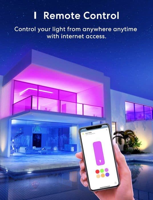 Glödlampa - LED-lampa - Meross halogenlampa - MSL120HKKIT(EU)