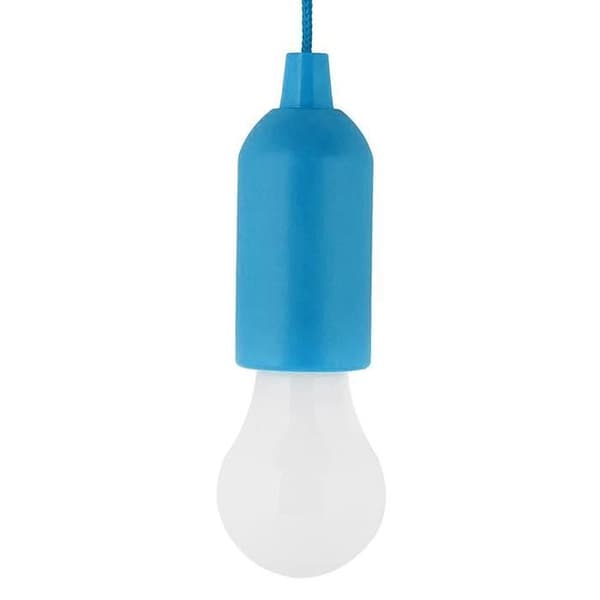 Bärbar LED-lampa med sladd för trädgård och exteriör - SODIAL - Blå - Batteridriven - PC - 1 glödlampa - Integrerad LED