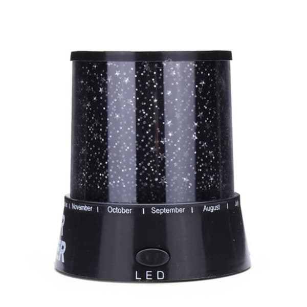 NEUFU LED Lumiere Flerfärgsprojektor Sky Night Star Lamp Dekorativt nattljus